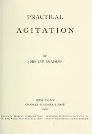 Cover of: Practical agitation