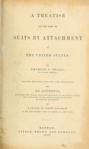 Cover of: A treatise on the law of suits by attachment: in the United States.