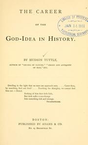 Cover of: The career of the God-idea in history