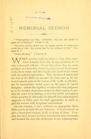 Cover of: A sermon suggested by the assassination of President Garfield by Corbett, Sidney