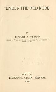 Cover of: Under the red robe by Stanley John Weyman