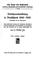 Cover of: Verkehrsentwickelung in Deutschland 1800-1900 (fortgef©·uhrt bis zur gegenwart) sechs volkst©·umliche vortr©·age ©·uber Deutschlands eisenbahnen und binnenwasserstrassen, ihre entwickelung und verwaltung, sowie ihre bedeutung f©·ur die heutige volkswirtschaft