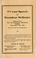 Cover of: The last speech of President McKinley, delivered at the Pan-American exposition, Buffalo, September 5th, 1901