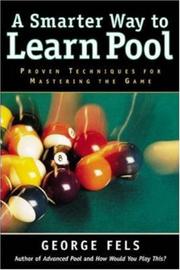 Cover of: A smarter way to learn pool: proven techniques for mastering the game