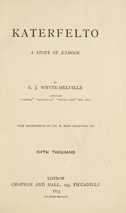 Katerfelto by G. J. Whyte-Melville