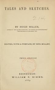 Cover of: Tales and sketches by Hugh Miller