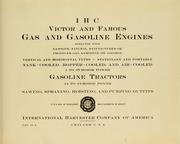 Cover of: IHC Victor and Famous gas and gasoline engines