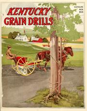 Cover of: Kentucky grain drills. by International Harvester Company of America.