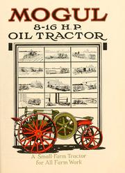 Cover of: Mogul 8-16 H.P. oil tractor