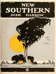 Cover of: New Southern disk harrow.