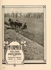 Cover of: McCormick tillage implements.