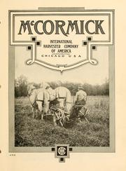 Cover of: McCormick. by International Harvester Company of America.