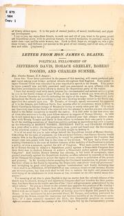Cover of: Extract from a speech of Hon. Gerrit Smith, to his neighbors in Peterboro, New York, June 22, 1872.