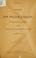 Cover of: Speech of Hon. William D. Kelley, of Pennsylvania, delivered in the House of Representatives, January 27, 1871.