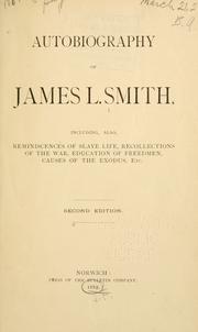 Cover of: Autobiography: including also reminiscences of slave life, recollections of the war, education of freedmen, causes of the exodus, etc.