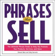 Cover of: Phrases that sell