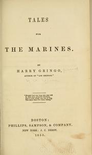 Cover of: Tales for the marines by Henry Augustus Wise, Henry Augustus Wise