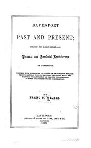 Cover of: Davenport, past and present by Franc B. Wilkie, Franc B. Wilkie