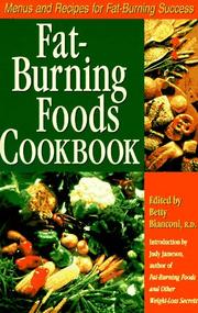 Cover of: Fat-Burning Foods Cookbook by Betty Bianconi