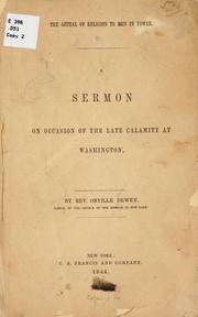 Cover of: The appeal of religion to men in power. by Dewey, Orville