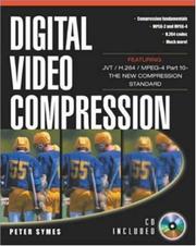 Cover of: Digital Video Compression (with CD-ROM) by Peter Symes