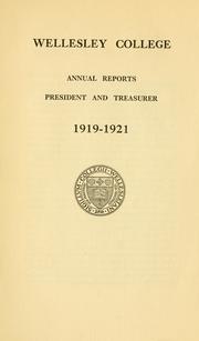 Cover of: Report of the President.