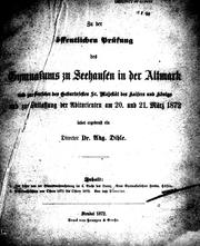 Cover of: Zur Lehre von der Sinneswahrnehmung im vierten Buche des Lucrez.