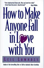 Cover of: How to Make Anyone Fall in Love with You
