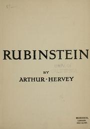 Rubinstein by Arthur Hervey