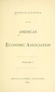 Cover of: Publications. by American Economic Association