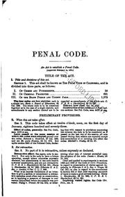 Cover of The codes and statutes of California, as amended and in force at the close of the twenty-sixth session of the Legislature, 1885 by California.