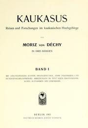 Cover of: Kaukasus: Reisen und Forschungen im kaukasischen Hochgebirge.