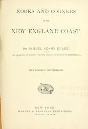 Cover of: Nooks and corners of the New England coast. | Samuel Adams Drake