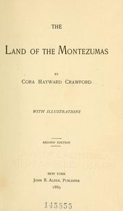 Cover of: The land of the Montezumas
