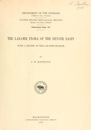 Cover of: The Laramie flora of the Denver basin by Frank Hall Knowlton
