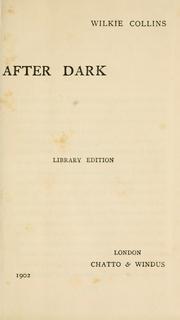 Cover of: After dark. by Wilkie Collins