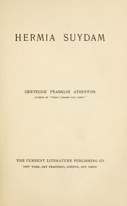 Cover of: Hermia Suydam