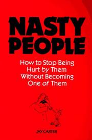 Cover of: Nasty people by Jay Carter
