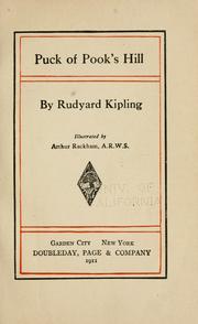 Cover of: Puck of Pook's Hill by Rudyard Kipling