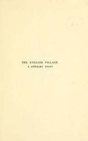 The English village by Julia Patton