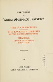 Cover of: The four Georges by William Makepeace Thackeray