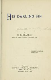 Cover of: His darling sin by Mary Elizabeth Braddon