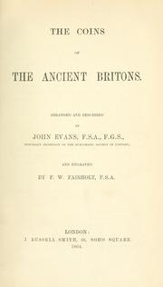 Cover of: The coins of the ancient Britons.