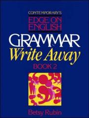 Cover of: Grammar write away by Betsy Rubin