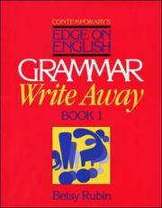 Cover of: Contemporary's Edge on English Grammar Write Away (Book 1)