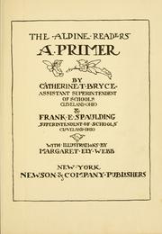 Cover of: A primer by Bryce, Catherine T.