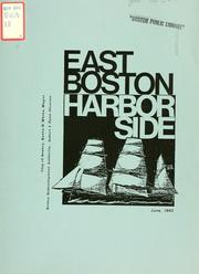 Cover of: East Boston harborside: an interim report on the future development of piers 1-s in east Boston. by Boston Redevelopment Authority