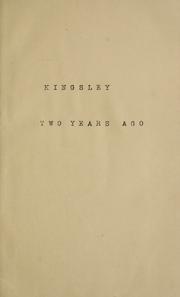 Cover of: Two years ago. by Charles Kingsley