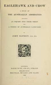 Eaglehawk and crow by Mathew, John.
