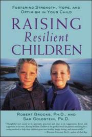 Cover of: Raising Resilient Children  by Robert Brooks, Sam Goldstein